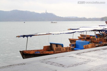 杭州 西湖 船