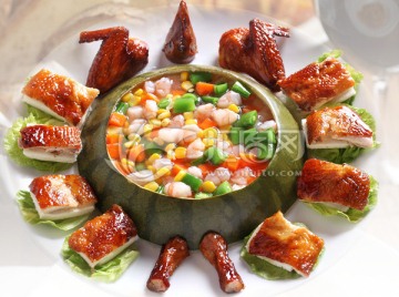琼山豆腐片鸡