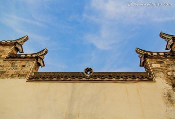 安庆桐城孔城老街墙头