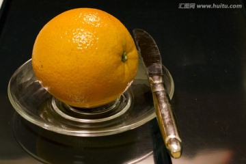 橙子 巧克力 水果 静物 室内