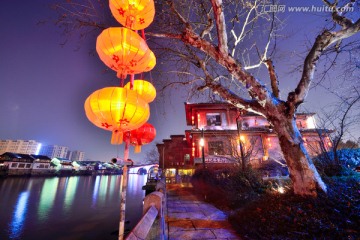 杭州运河夜景