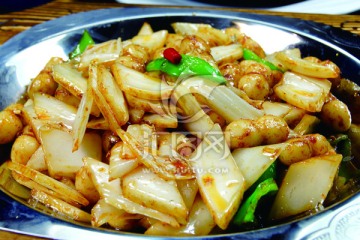 干锅津白年糕
