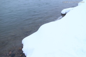 冬河雪岸