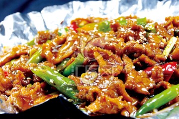 铁板双椒牛柳