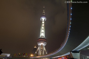 上海 陆家嘴 夜景 东方明珠