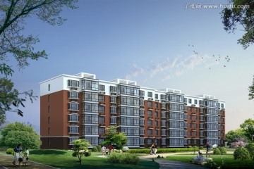 住宅楼效果图