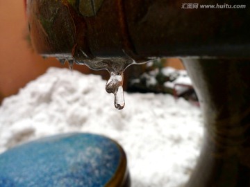 雪景 民居 社区 百姓生活