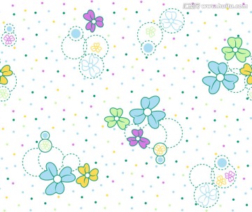 青花瓦小花 碎花