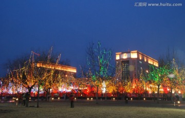 元宵灯会 灯光 花灯 夜景