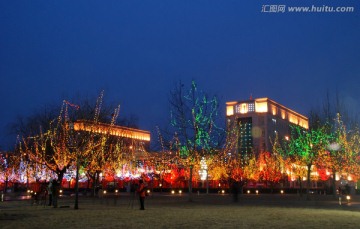 元宵灯会 灯光 花灯 夜景