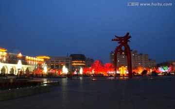 元宵灯会 灯光 花灯 夜景