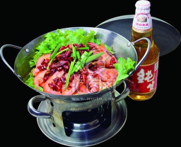 漓泉啤酒香辣虾