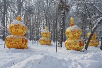 葫芦 花灯 元宵节