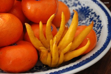 佛手 水果 果实 植物 橘子