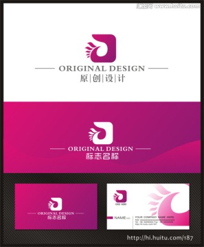 logo设计 凤凰logo J