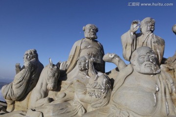 九仙山仙人雕塑