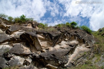 云南虎跳峡山石