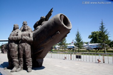 中国航空博物馆雕塑