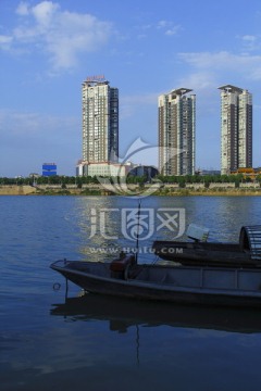 衡阳江景洋房 高楼大厦