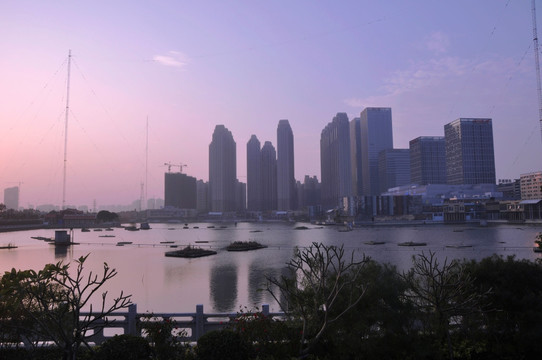 大城高楼泉州风景