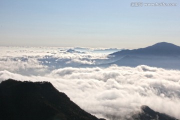 九仙山云瀑