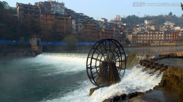 凤凰古城 沱江 凤凰城 旅游