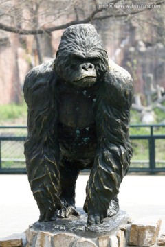 黑猩猩雕塑