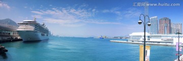 香港邮轮码头 全景