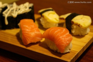 日本料理 三文鱼寿司