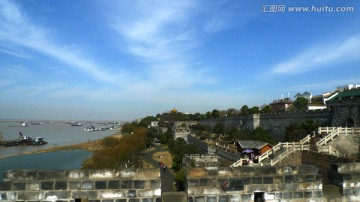 湖南岳阳洞庭湖 淡水湖 景区