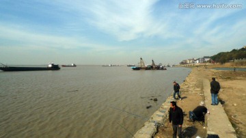 湖南岳阳洞庭湖 淡水湖 景区