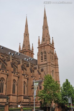 澳大利亚悉尼圣玛丽大教堂