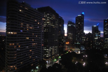 澳大利亚悉尼城市夜景