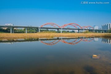 深圳洪湖公园彩虹桥
