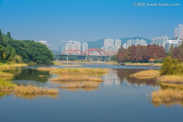 深圳洪湖公园彩虹桥