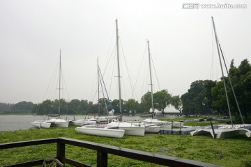 上海 淀山湖 休闲场所 帆船