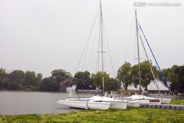 上海 淀山湖 休闲场所 帆船