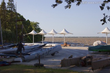 上海 淀山湖 休闲场所 湖畔