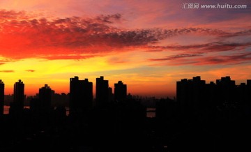 赣江朝霞