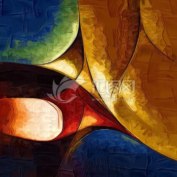 抽象无框画 家居挂画 装饰画
