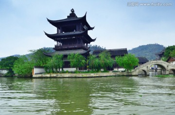 绍兴鲁镇建筑