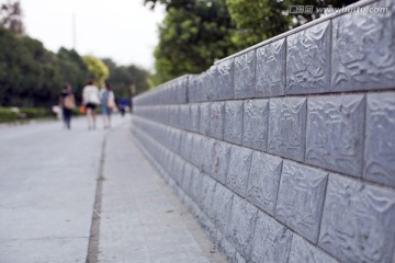 上海 临江公园 现代建筑 道路