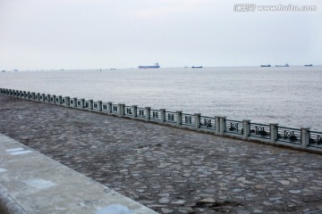 海堤 河堤 堤坝 港口 上海