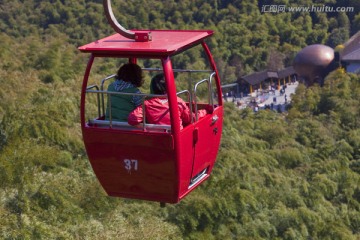 索道 缆车 天目湖 南山 竹海