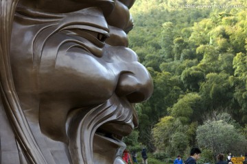 天目湖 南山竹海 老寿星 雕像