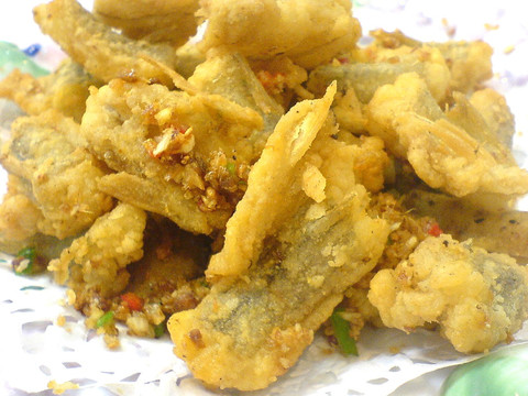 椒盐龙头鱼