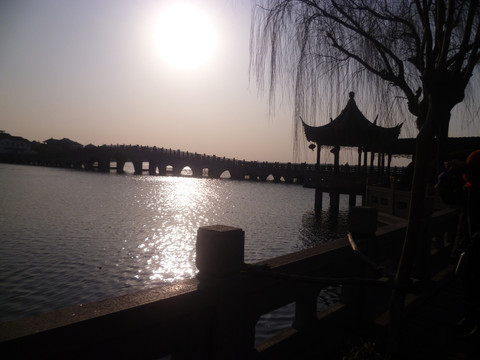 周庄南湖早晨