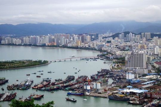 三亚海湾建筑群