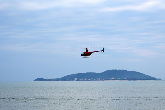 三亚湾观光直升飞机