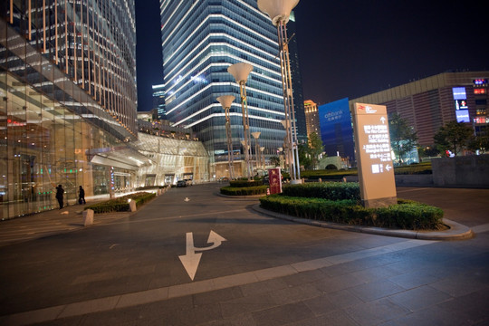 上海 浦东 陆家嘴 夜景 都市